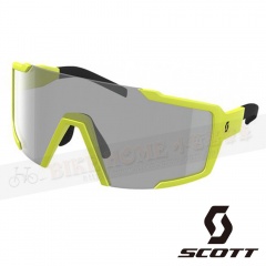 SCOTT SHIELD LS SUNGLASSES (義大利製)競賽級神盾太陽眼鏡/光學變色版-消光黃色鏡架