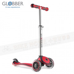 Globber哥輪步 二合一兒童滑板車(MY FREE 2C/雙色版)-紅