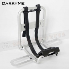 CarryMe(2017)鋁合金前貨架組/載重5kg/噴砂陽極銀(08以後車款適用)