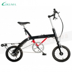 LEKUMA 樂酷馬 E-RIDE SHIMANO內變3速12吋折疊自行車-黑色