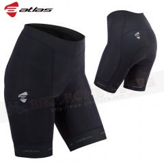 Atlas 5分車褲(NS-7925-1)/新涼感科技(24~30°夏天)/專利3D打孔立體褲墊-女-黑接黑
