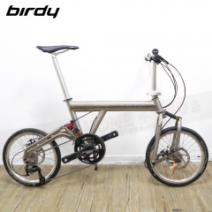 Birdy 2019 Birdy(Ⅲ) 22速前後避震碟煞折疊車-鈦鳥