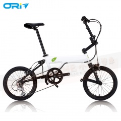 ORI C8 ECO 16吋8速鋁合金折疊單車-烤漆白