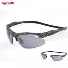 SLASTIK EAGLE-001 極限運動系列前扣式磁框太陽眼鏡-Bald卡夢碳纖