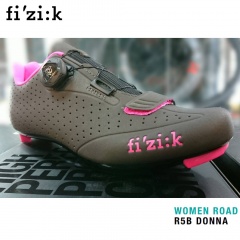 Fi'zi:K R5B Donna 女專業公路車卡鞋-黑粉(歐規)