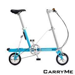 CarryMe SD 8"單速充氣胎鋁合金折疊車-星空藍