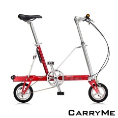 CarryMe SD 8"單速充氣胎鋁合金折疊車-莓果紅