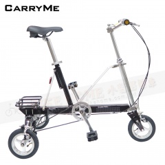 CarryMe CarryAll 8"單速折疊三輪車-拿鐵棕(巧克力色)