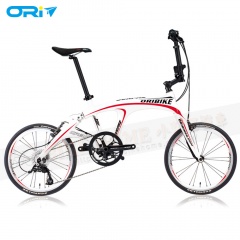ORI Surpaz CR3.0 20吋20速碳纖維折疊單車-烤漆白紅