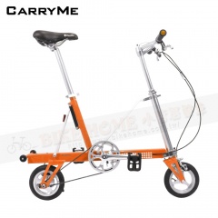 CarryMe STD 8"單速折疊小輪車-鮮橙橘