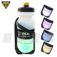 TOPEAK iGlowCage 發光水壺架(TIGCB01)/RGB LED五種顏色變換/含原廠透明水壺)