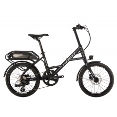 HASA 2021 HAWK 20吋/8速/後輪電機/36V 11.6Ah電動輔助自行車/小徑單車-黑