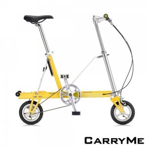CarryMe SD 8"單速鋁合金折疊車-檸檬黃