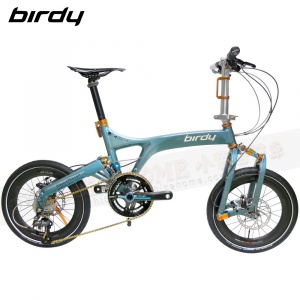 Birdy Colorplus限量特別版小折頂級摺疊單車-彩虹藍