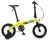 sooibe書比 007標準版 14吋單速鋁合金跨齡折疊單車（含折疊輔助輪）-螢光黃綠