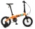 sooibe書比 007標準版 14吋單速鋁合金跨齡折疊單車（含折疊輔助輪）-橙色