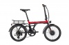 HASA 電動輔助自行車HAWK小徑單車-黑紅 (20吋/8速/前輪電機/36V 12.8Ah)